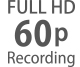 Cadences Full HD comprises entre 24p et 60p