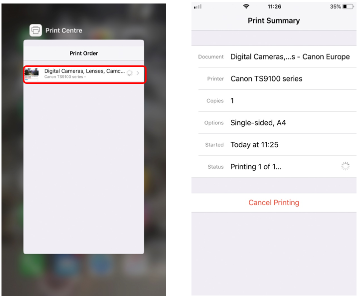 Comment imprimer un document sans fil depuis son iPhone ou son iPad